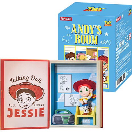 Toy story andys room scene samlerfigur – flere varianter – assorteret