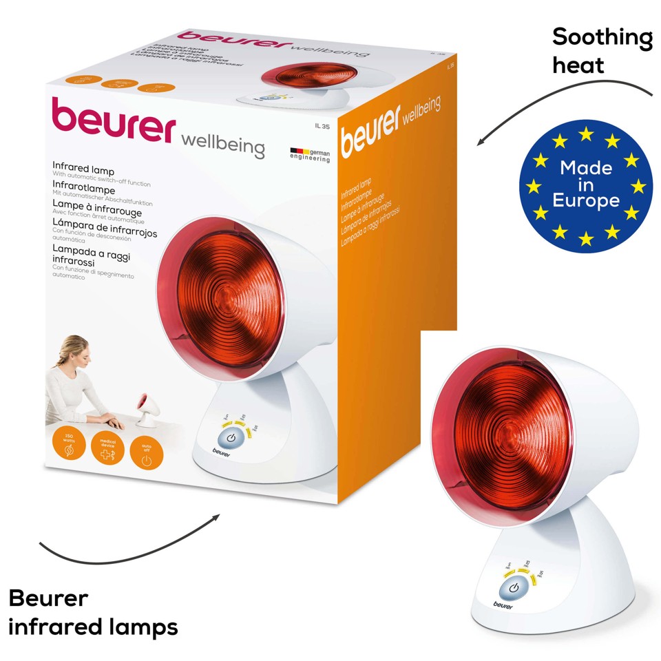 Beurer - IL 35 Infrarød Lampe - 3 Års Garanti