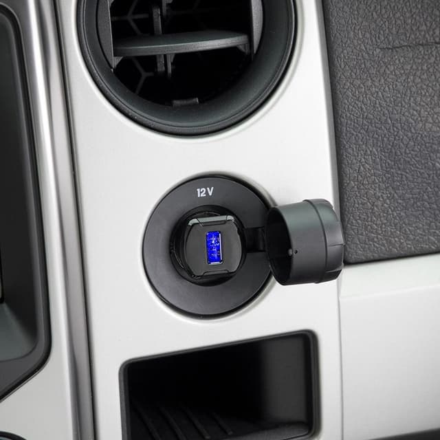 Revolt Enkel 12W USB Bil Lader