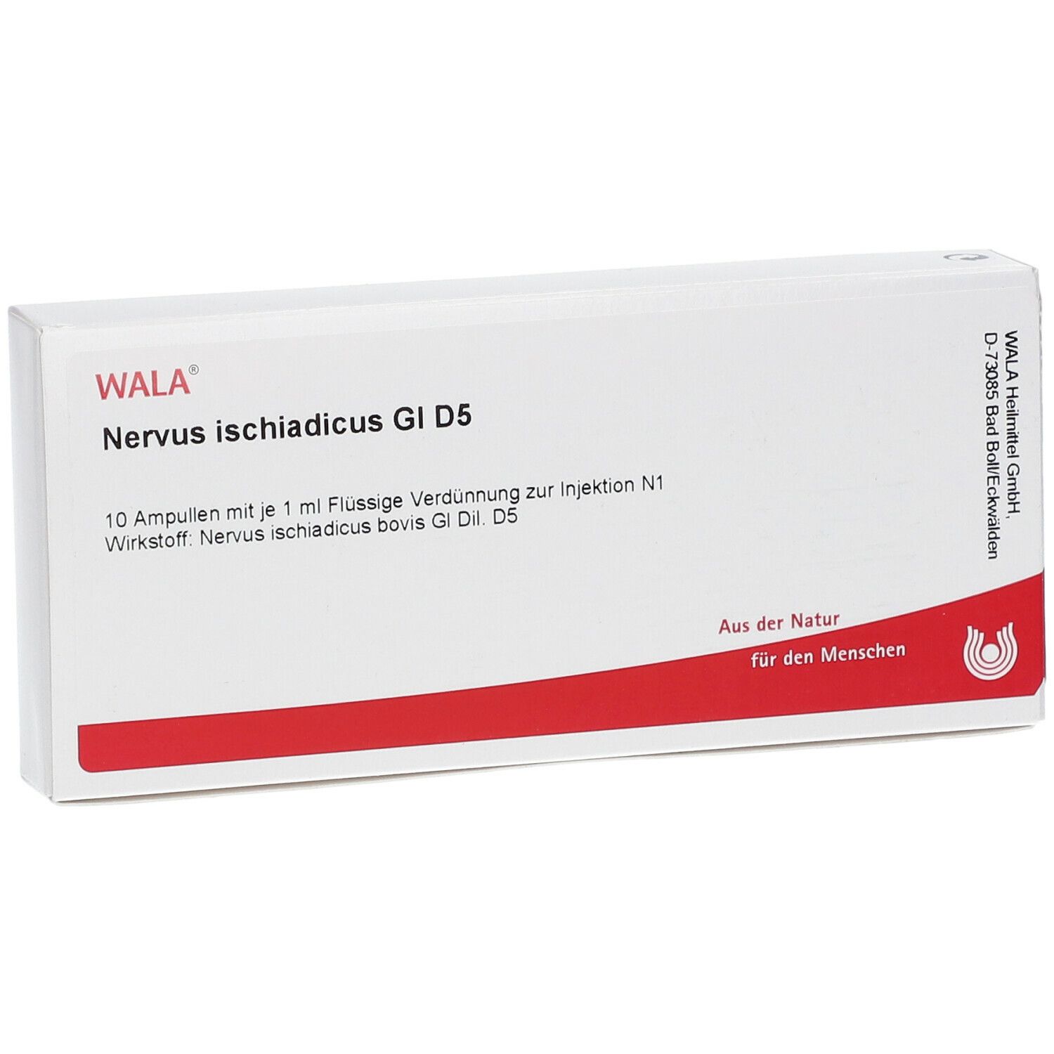 WALA® Nervus Ischiadicus Gl D 5 Amp.