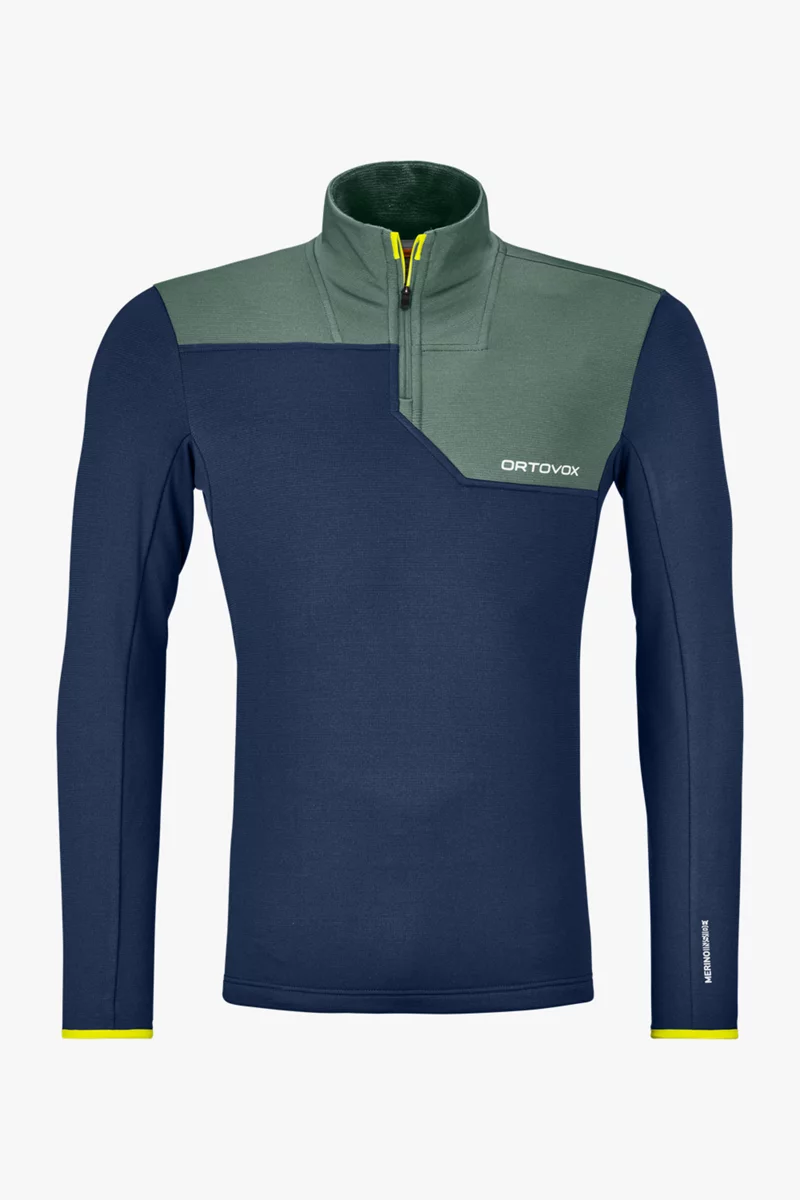 Ortovox Fleece Light Zip Neck Herren Midlayer