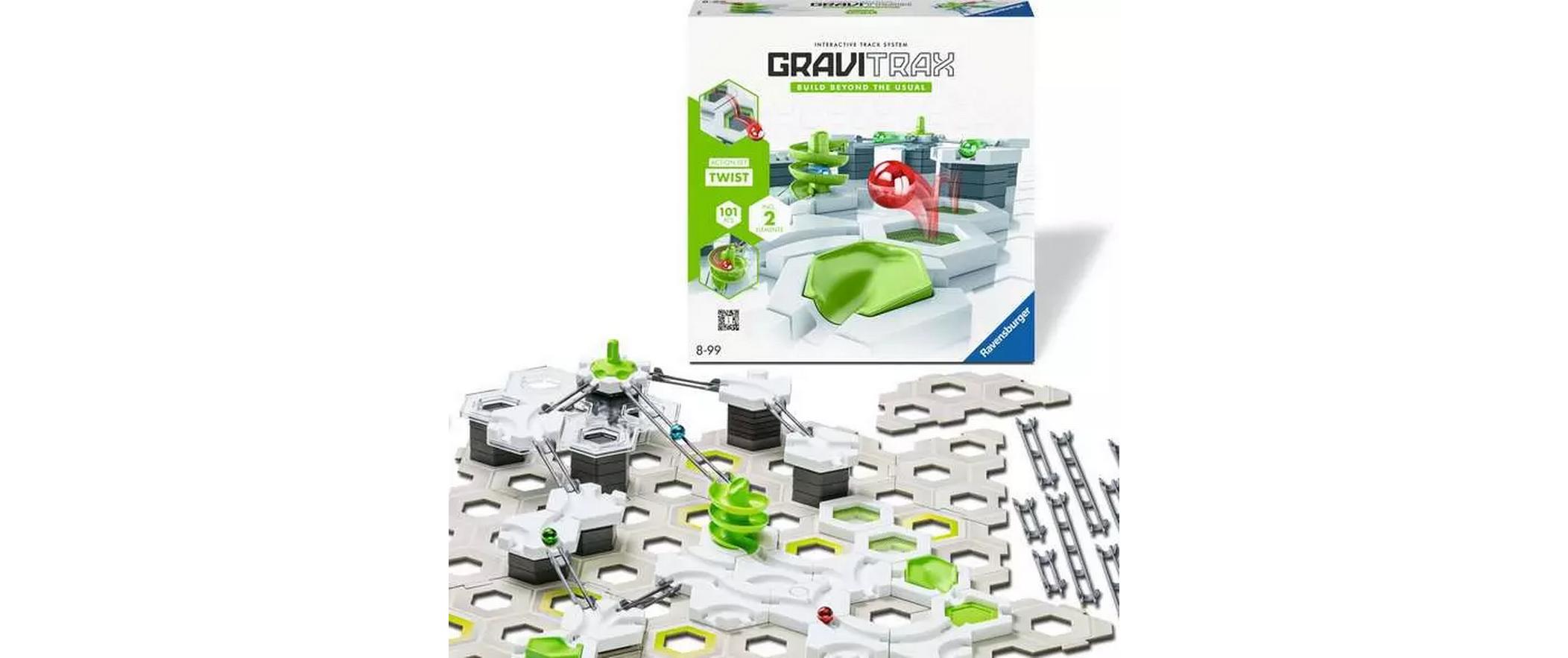 Kugelbahn GraviTrax Action-Set TwistFlexibel erweiterbares, interaktives Kugelbahnsystem