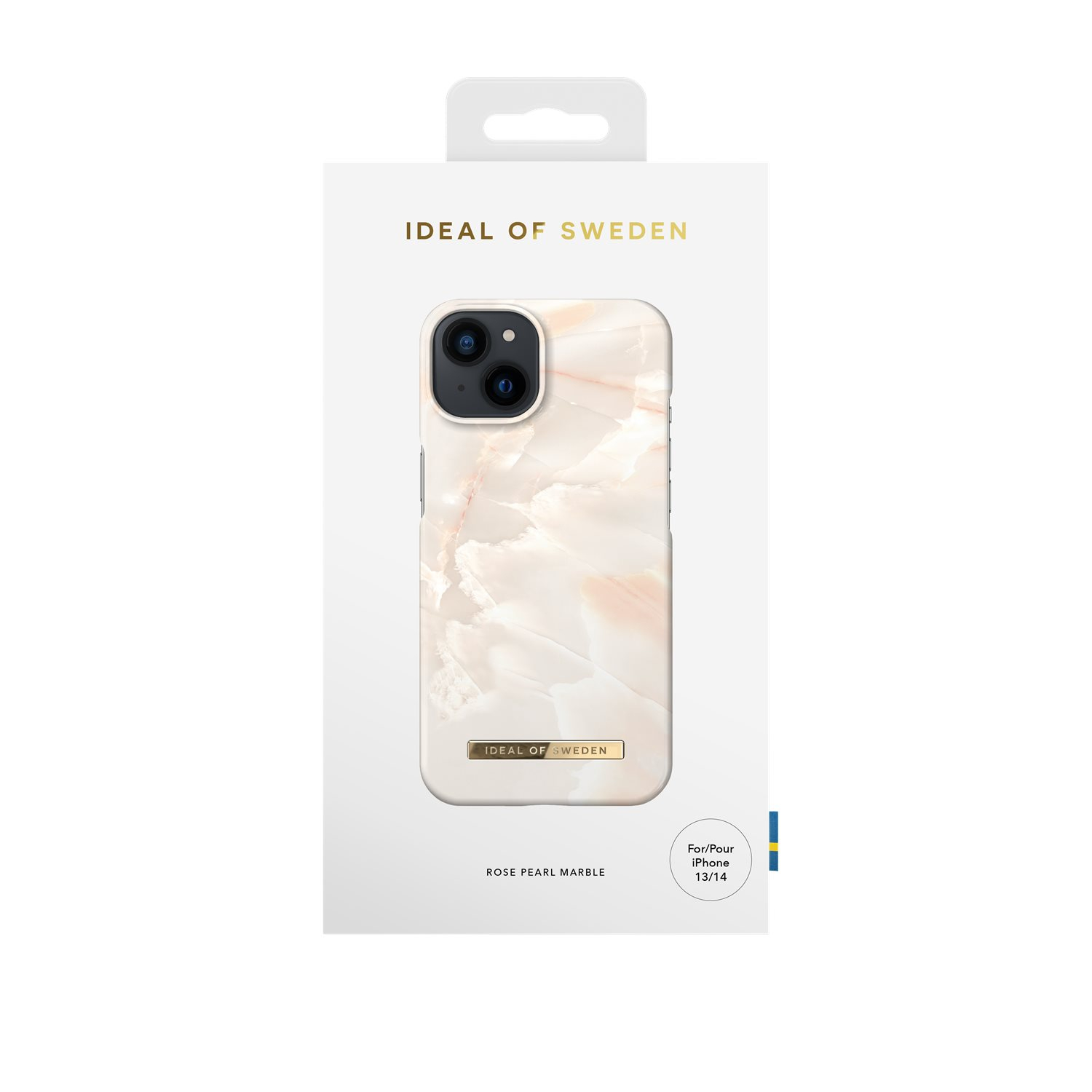 iPhone 16e / 14 Hardcase Hülle (IDFCSS21-I2261-257) - Rose Pearl Marble
