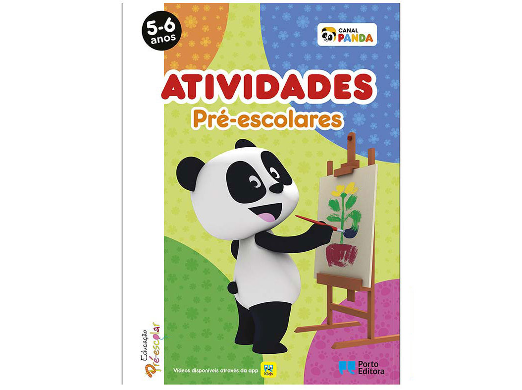 LIVRO ATIVIDADES PRÉ-ESCOLARES PANDA - 5-6 ANOS