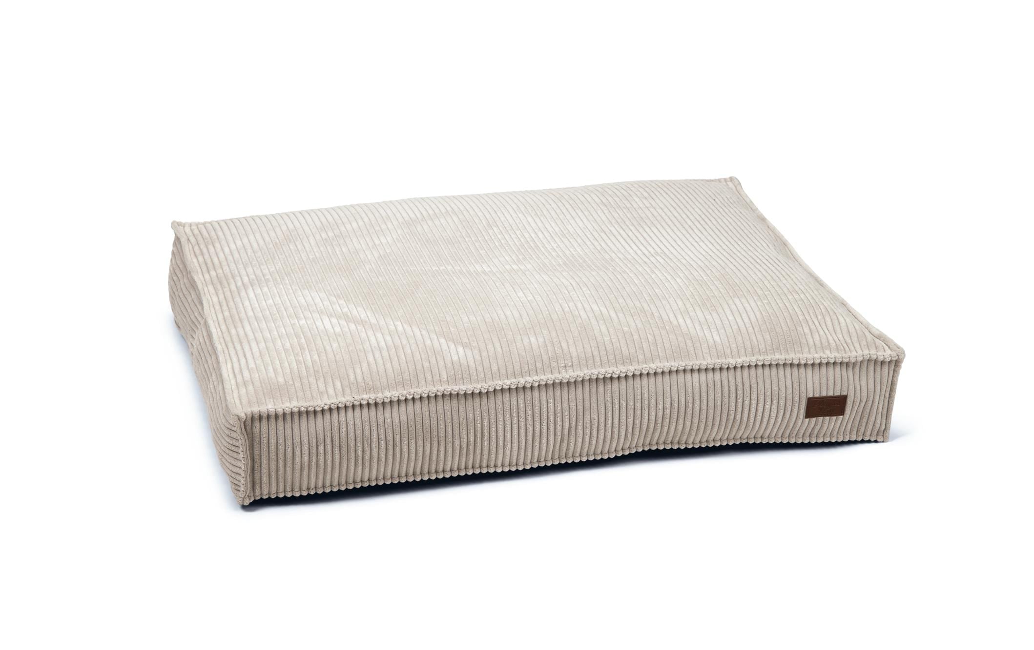 Designed By Lotte Tierbett »Designed by Lotte Ribbed Hellgrau 100x70x15cm«