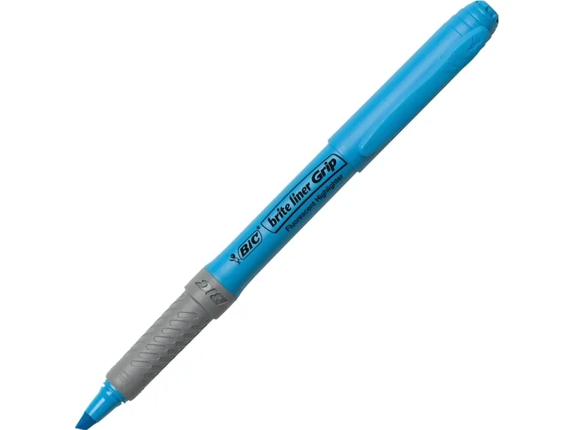 Highlighter, BIC Marking, blå