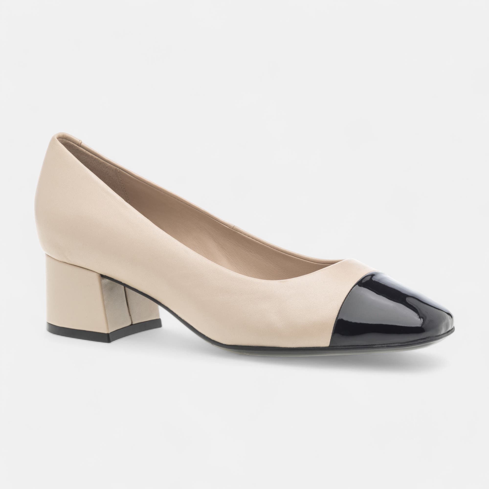Escarpins Femme en cuir beige