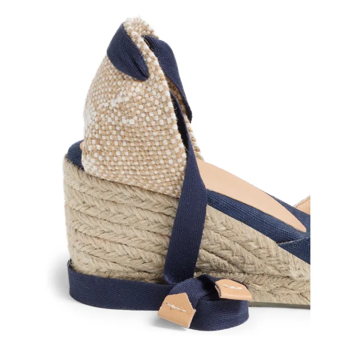Castaner Espadrilles Carina 6 cm | Bleu marine