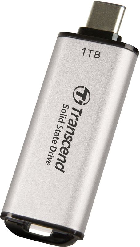 Transcend - ESD300 - 1 TB - Zilver - Draagbare SSD