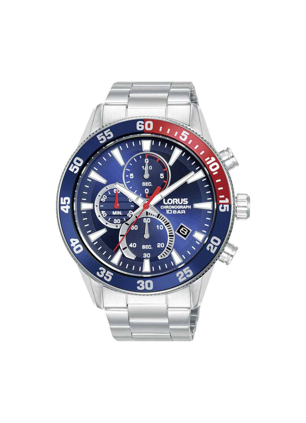 Sportlicher Quartz-Herren-Chronograph