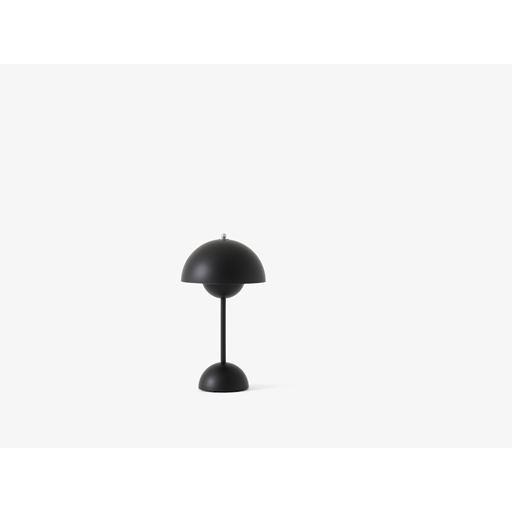 &Tradition Flowerpot VP9 Bordlampe, Mat Sort, Ø16 cm
