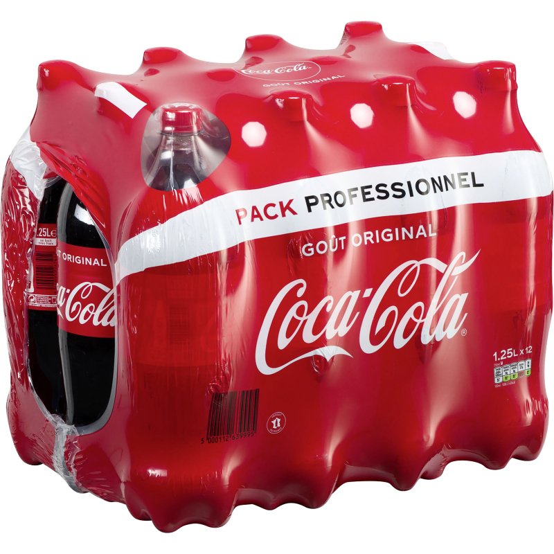 Coca-Cola Classic 1,25 L - 12 bouteilles