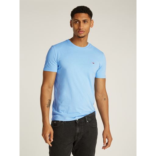 Tommy Jeans Xslim Jaspe T-shirt, Sugarplum Blue Heather, XL