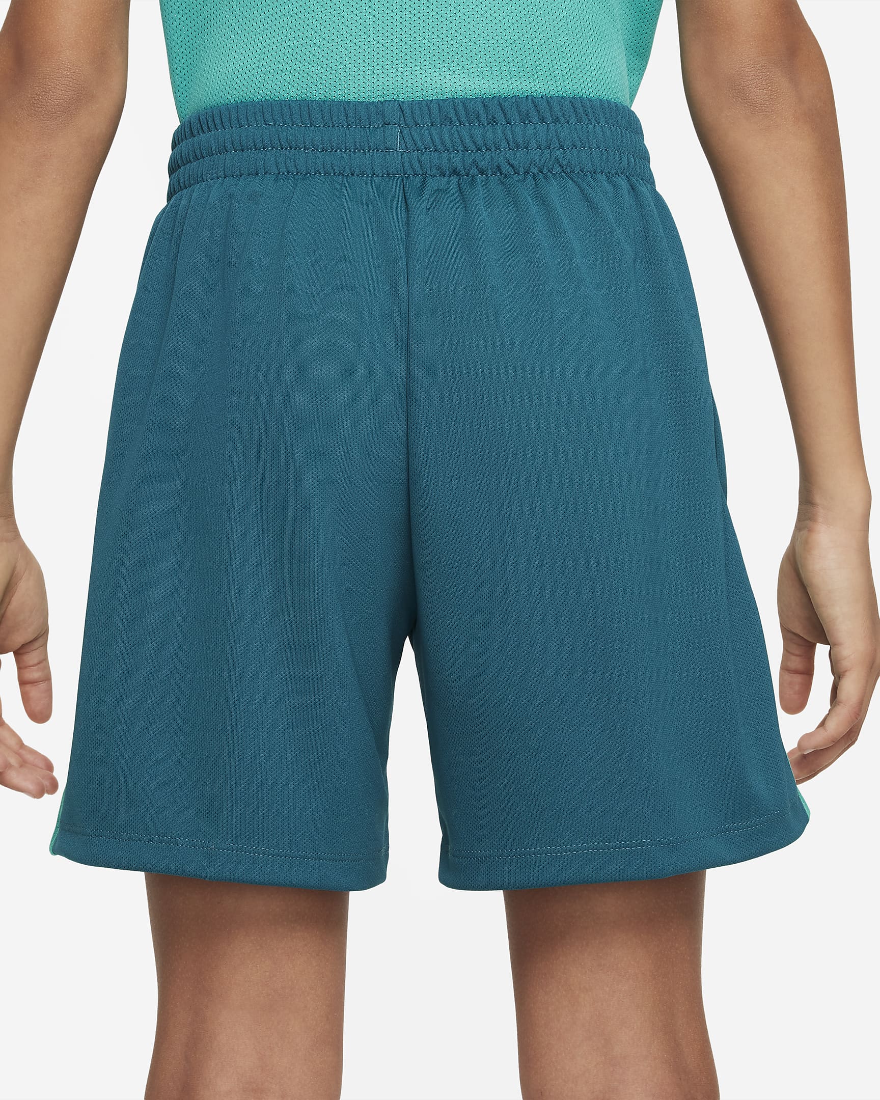 Nike Dri-Fit Graphic Korte Broek Kids Blauw