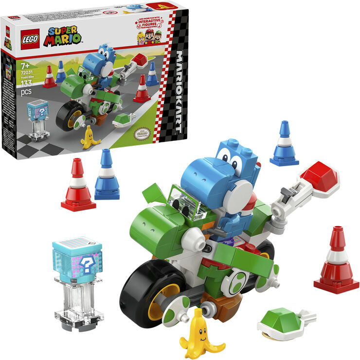 Lego Mario Kart - Yoshi Bike