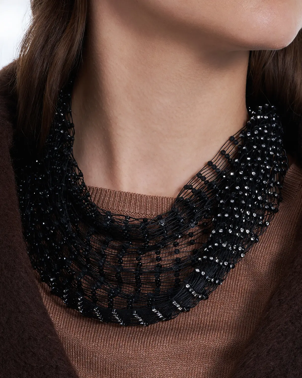 Kette - Hematite Mesh