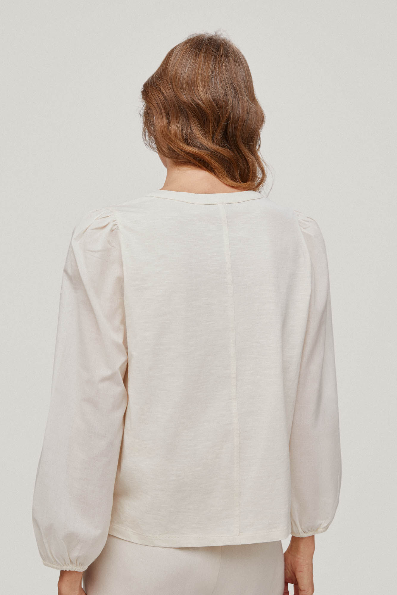 Camiseta de manga comprida - Off-white