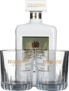 DISARONNO VELVET LIQUEUR GIFTSET 70CL