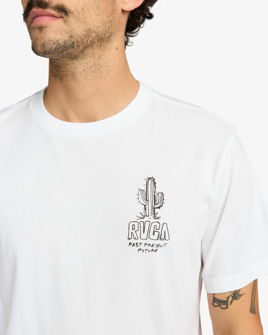 Rvca Deth Valley SS White