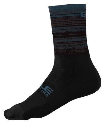 Chaussettes Unisexe Alé Q-Skin Scanner Noir/Bleu