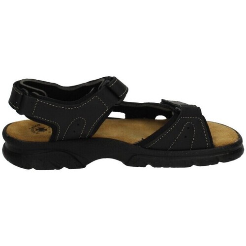 Baerchi - Sandalias con velcro Negro