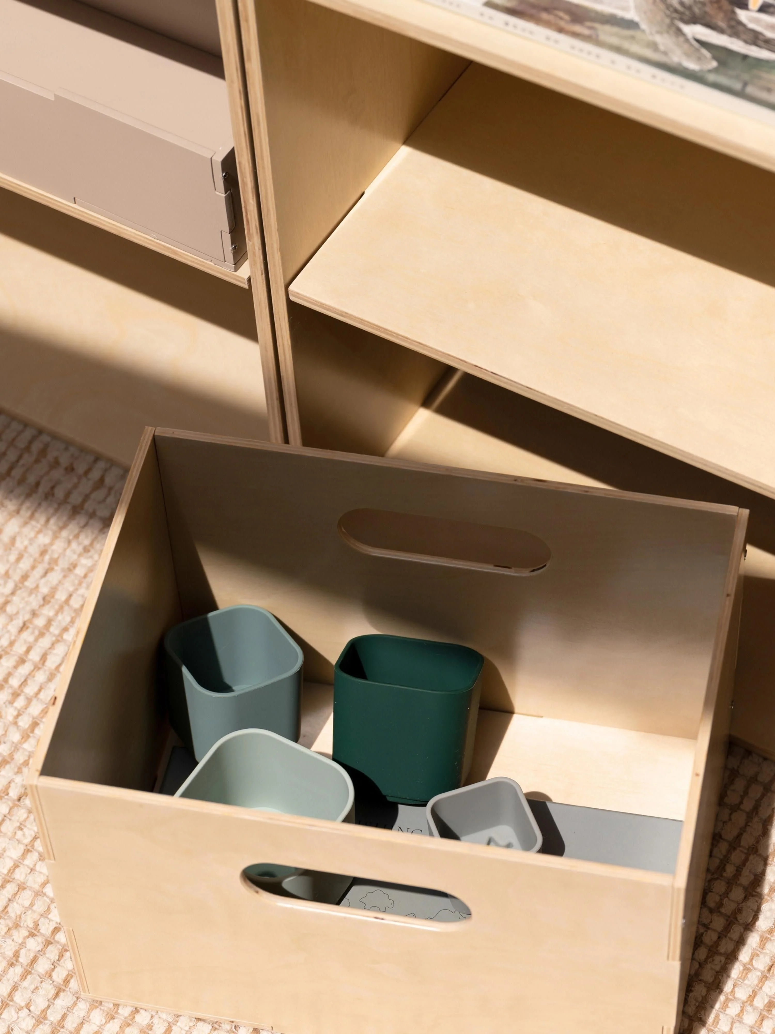 Houten opbergdoos Kiddo