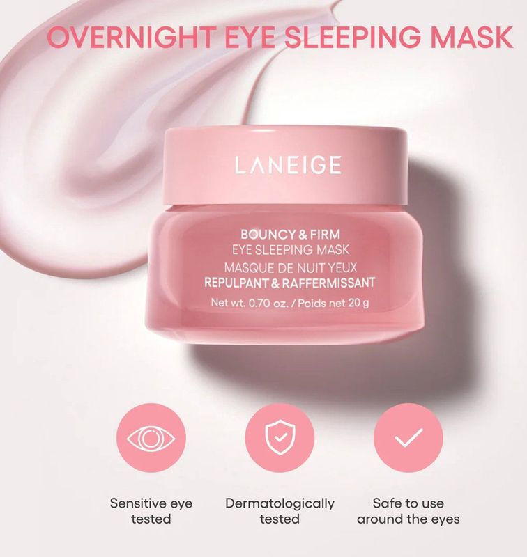 Laneige - Bouncy And Firm - Oogmasker - 20g