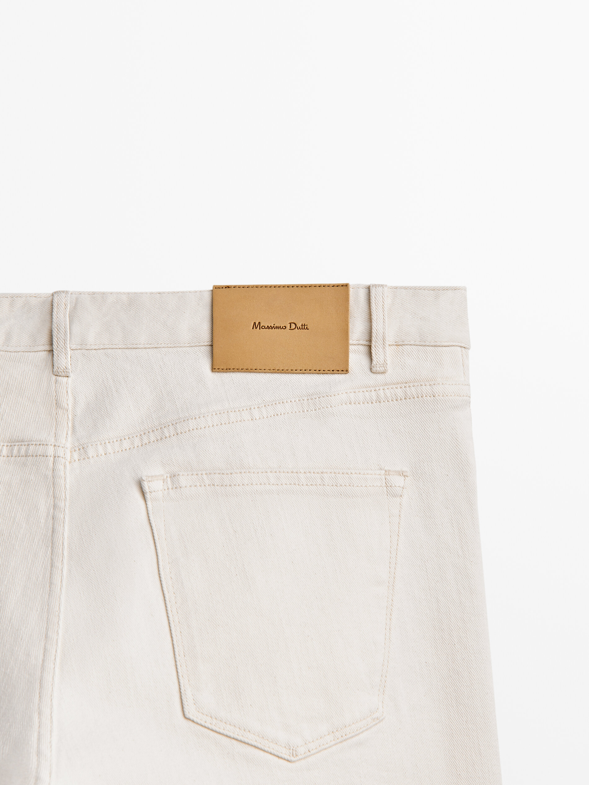 Calça jeans slim fit com bainha selvedge - RAW