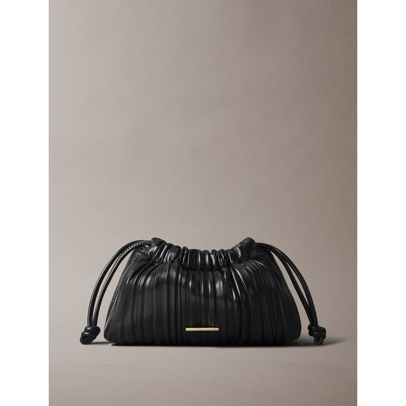 Calvin Klein<br>Crossbody Drawstring Plisse