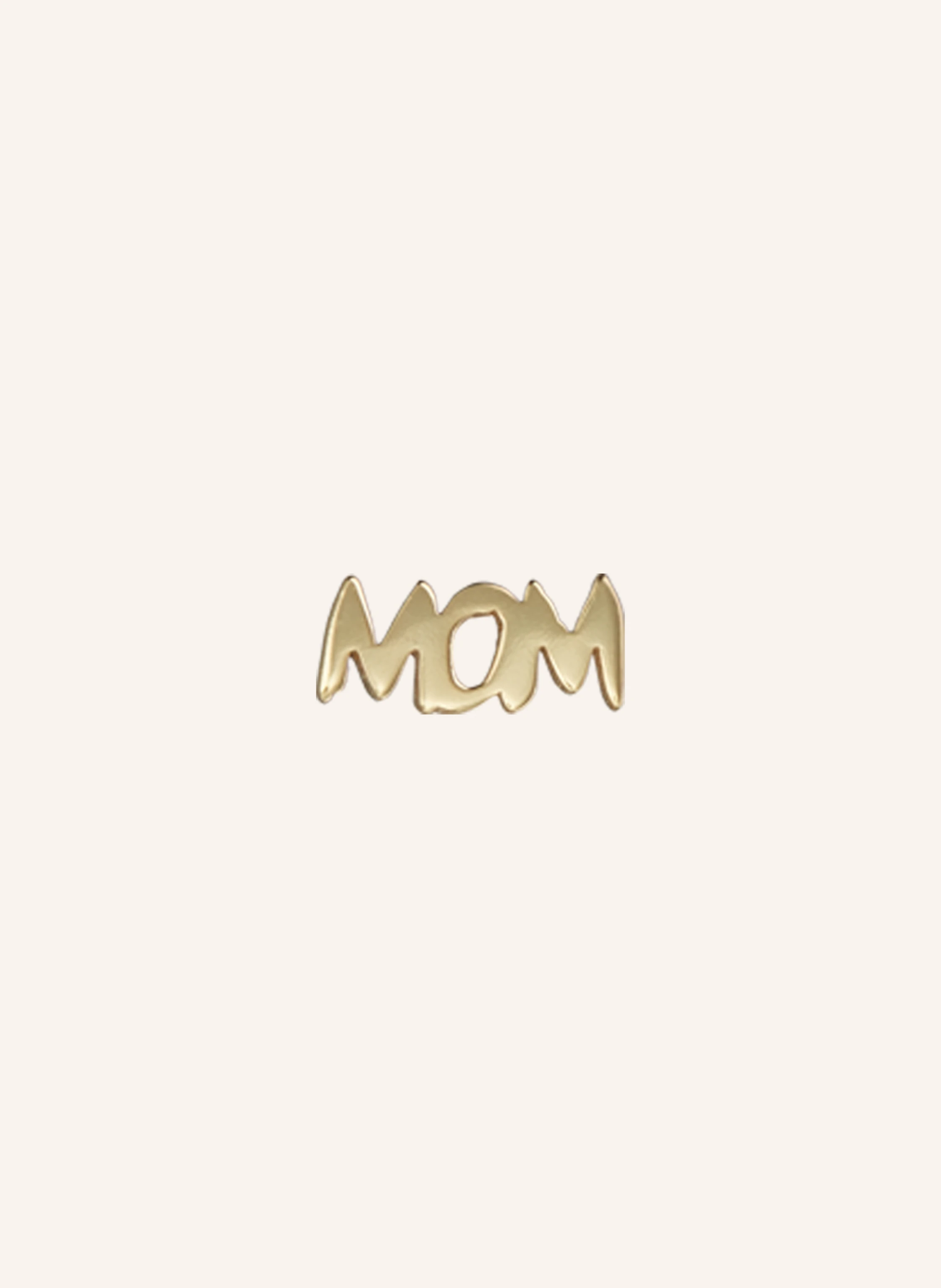 LULU Copenhagen Ohrstecker WORD MOM aus 925er Sterlingsilber