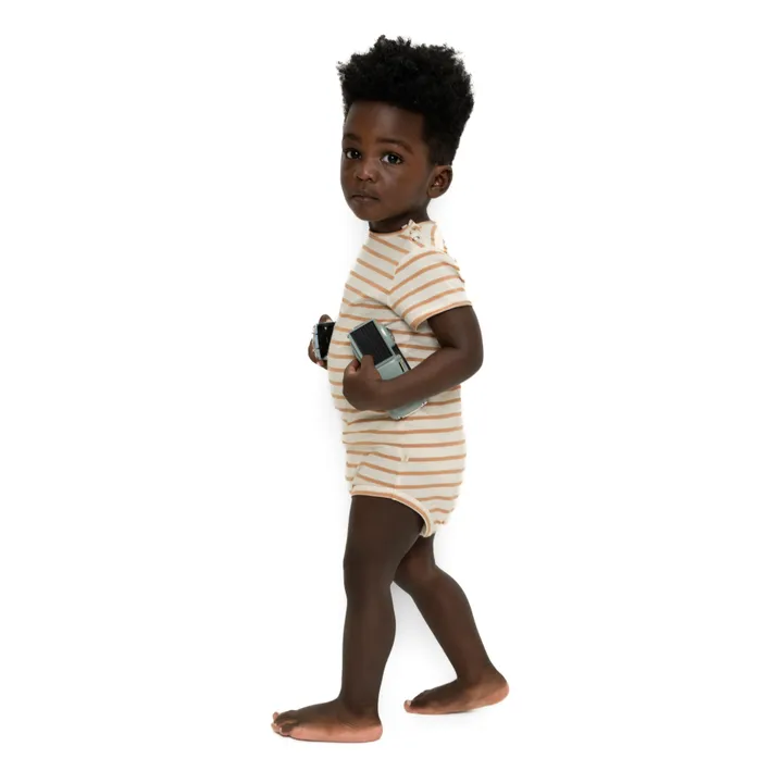 Minimalisma Body Rayé Coton Bio Lassi | Beige