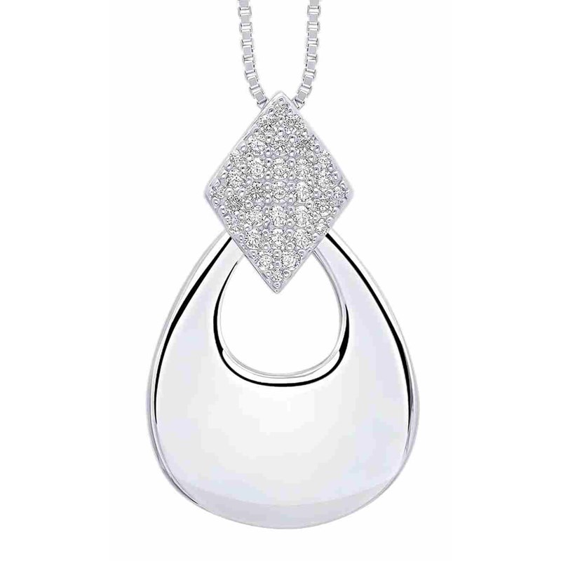 Collier zirconium en argent 925