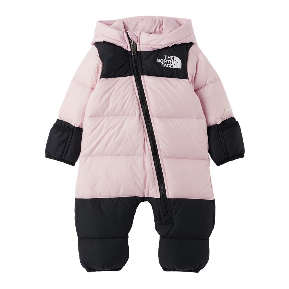 The North Face Combinaison Noire/Rose Fille Baby The North Face Nuptse 1