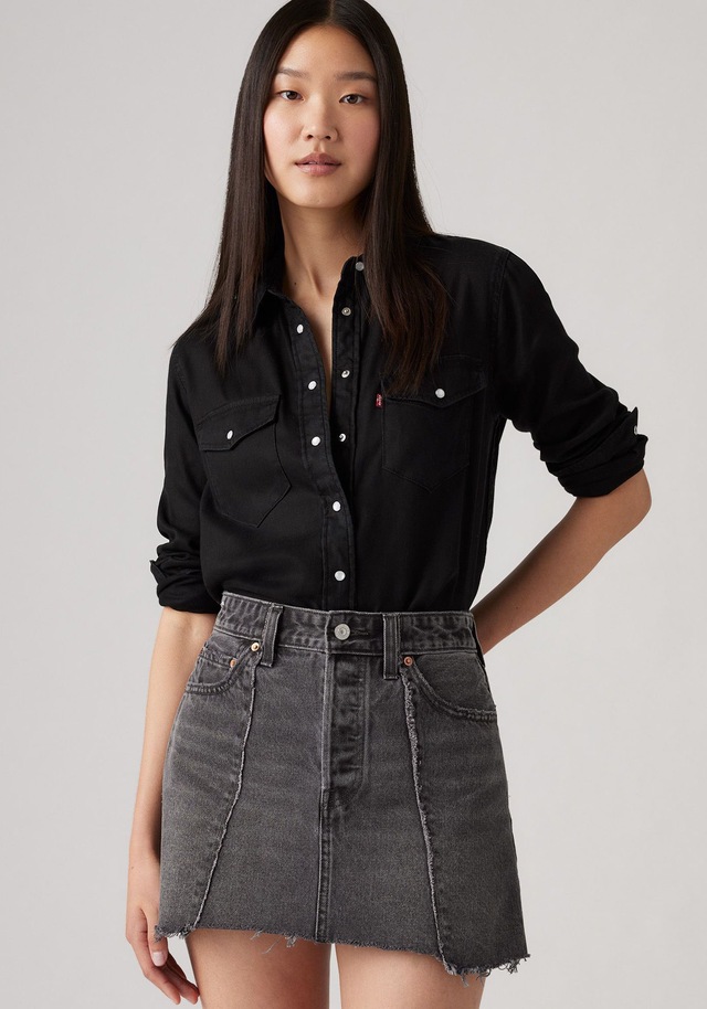 Levi's® Jeansbluse »ESSENTIAL WESTERN«, mit Brusttaschen mit Druckknöpfen