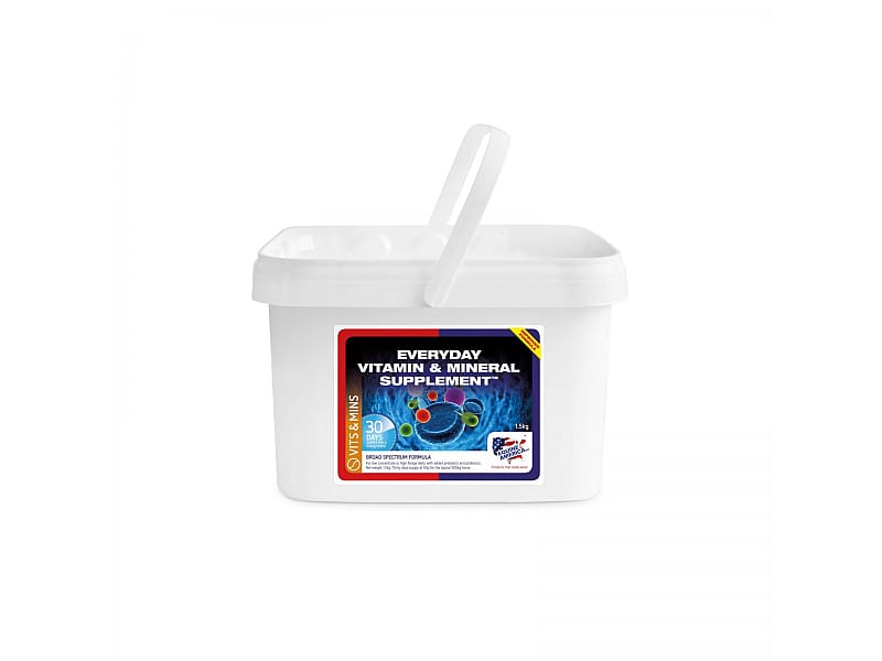 Everyday Vitamin Mineral Supplement Pellets Equine America 1.5 kg