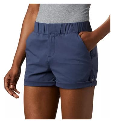 Short Columbia Firwood Camp II Bleu Femme