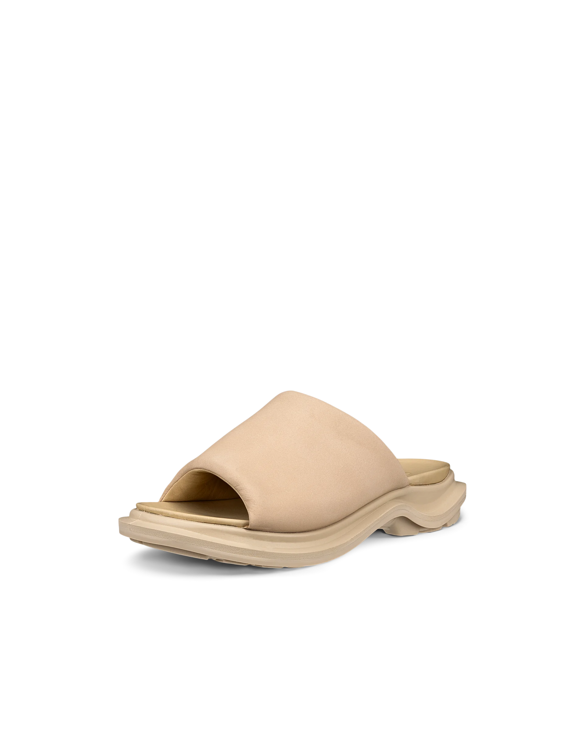 ECCO OFFROAD Damen Trekkingsandale aus Nubukleder Beige