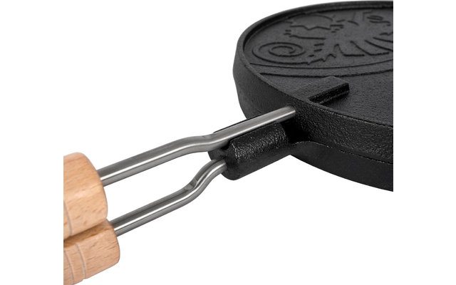 Petromax Gusseisen Wende Waffeleisen inkl. Auflagesstell