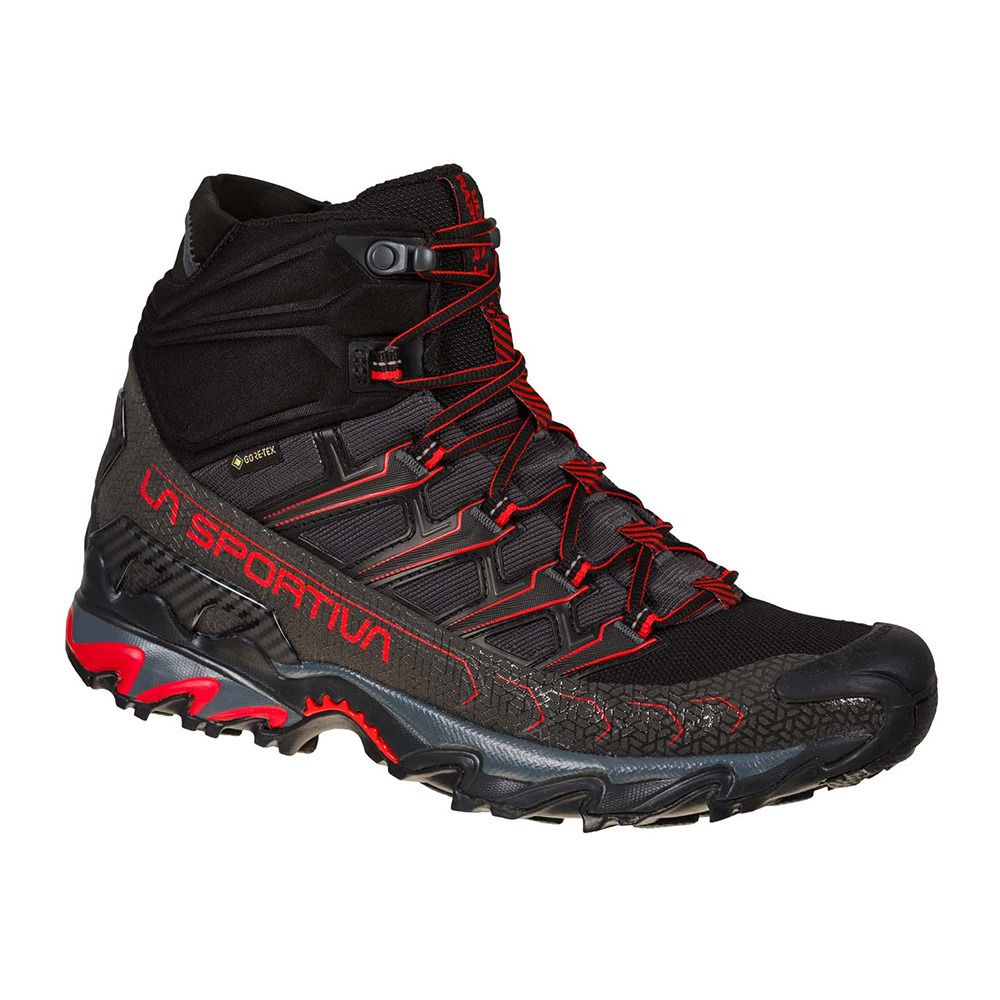 La Sportiva ULTRA RAPTOR II MID GTX - Chaussures randonné Homme black/goji