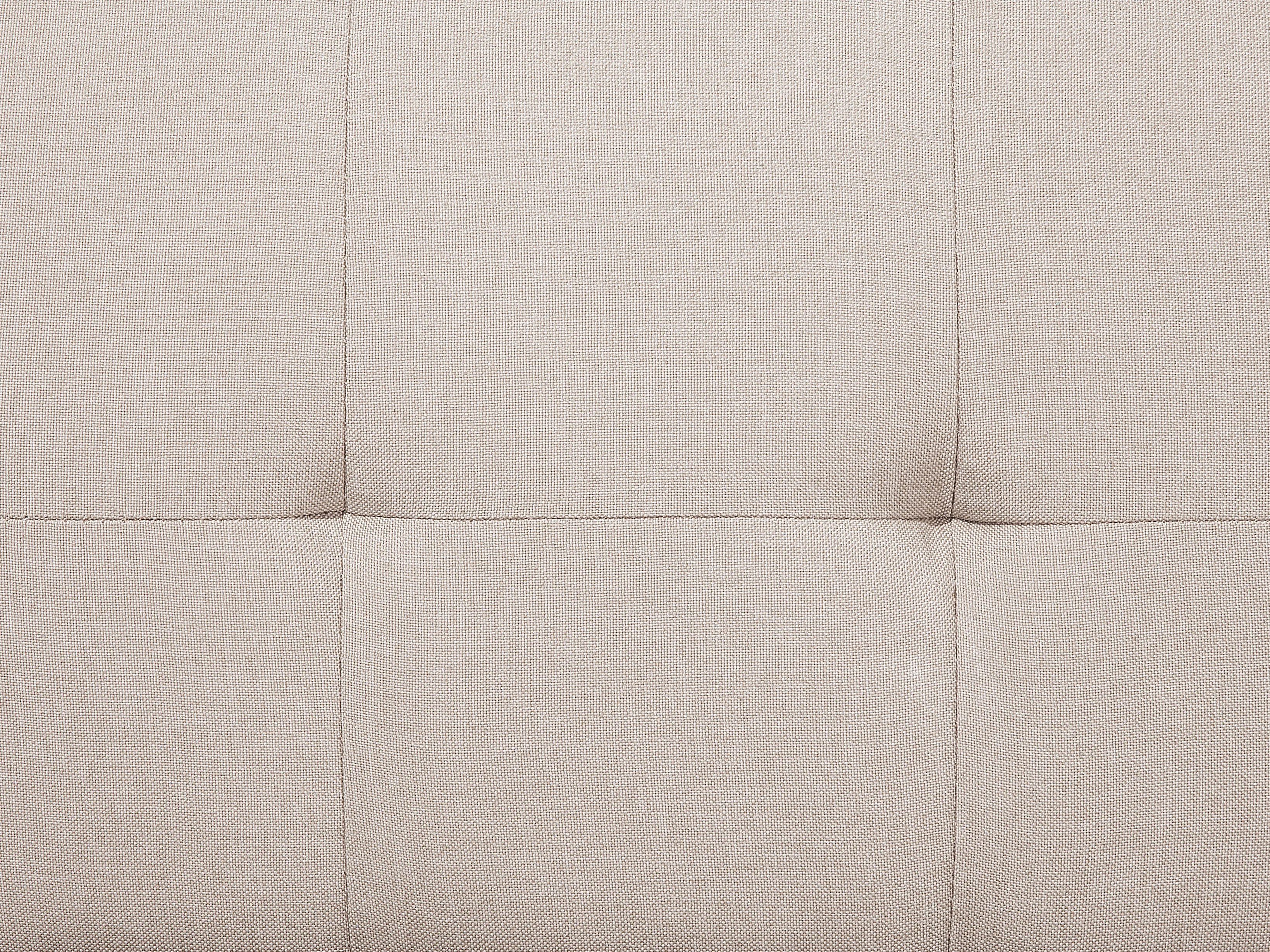 Slaapbank 3-zits FALSTER Stof Beige met opbergruimte
