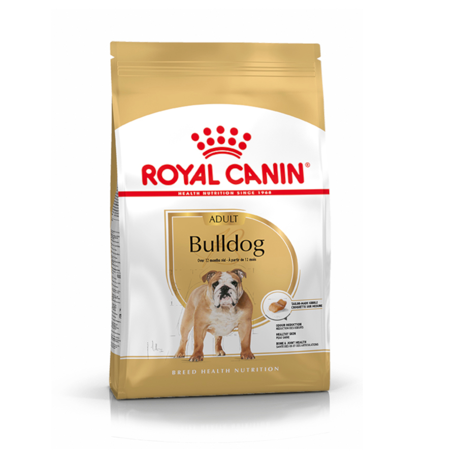 Ração Royal Canin Adult Bulldog para cães