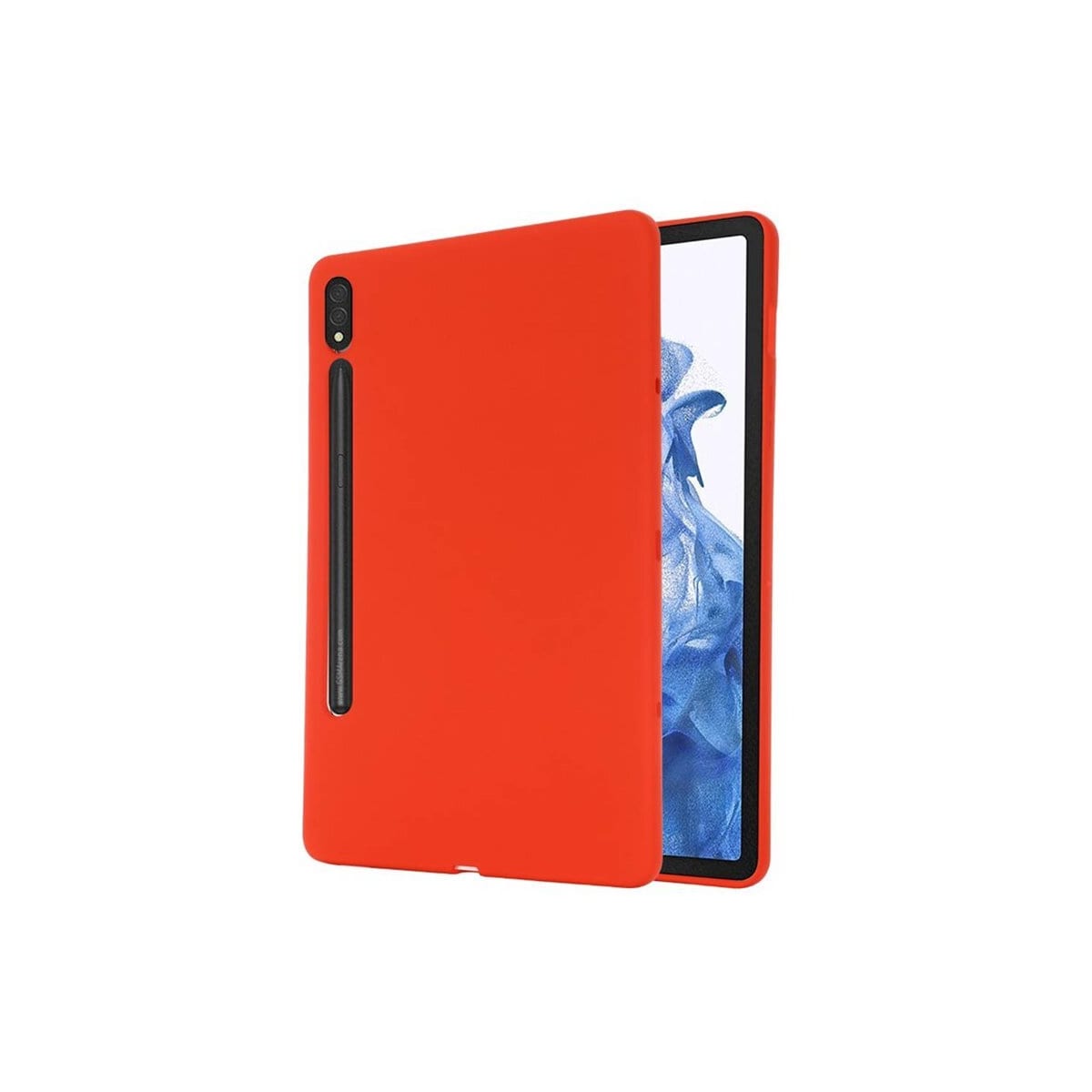 Liquid silikondeksel Samsung Galaxy Tab S7 11.0 (2020) - China Red