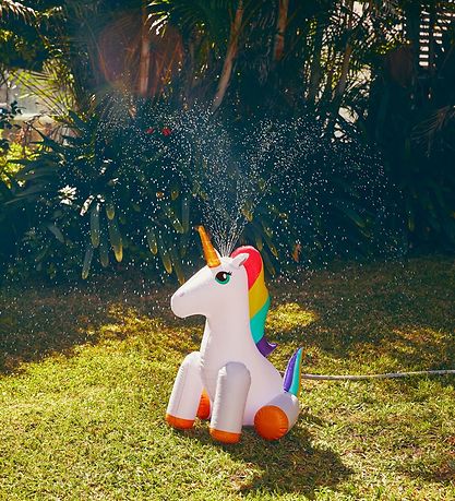 SunnyLife Sprinkler - 70x70 - Aufblasbar - Einhorn - Weiß