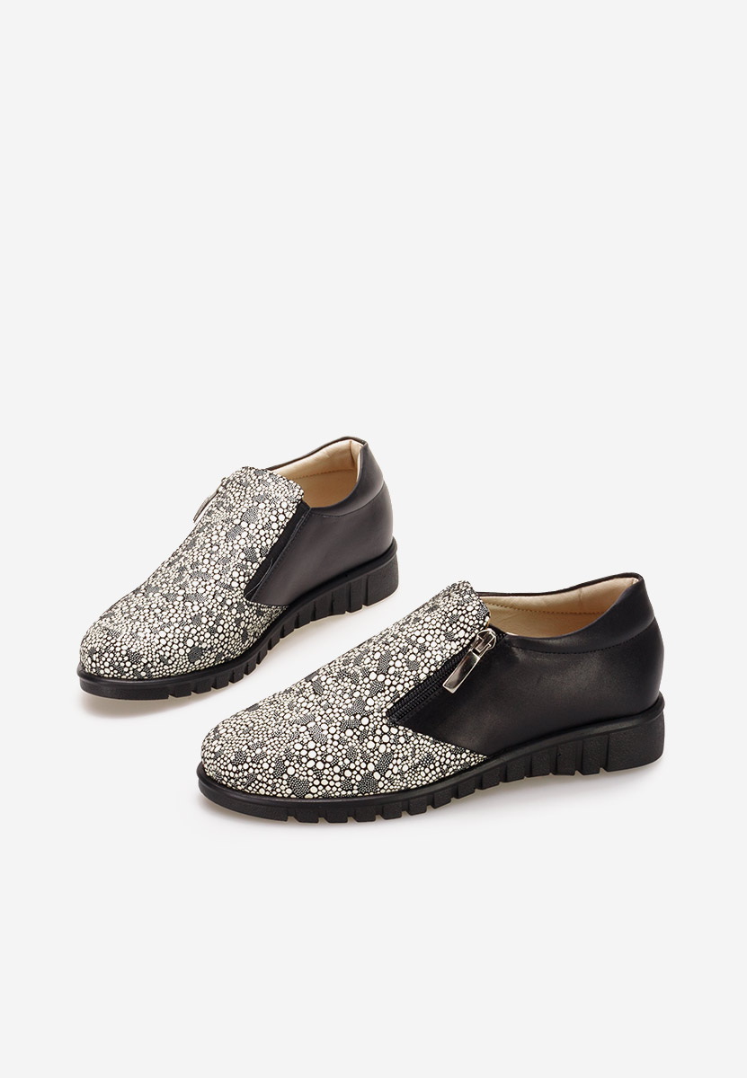 Chaussures casual femme en cuir multicolores Isola V6