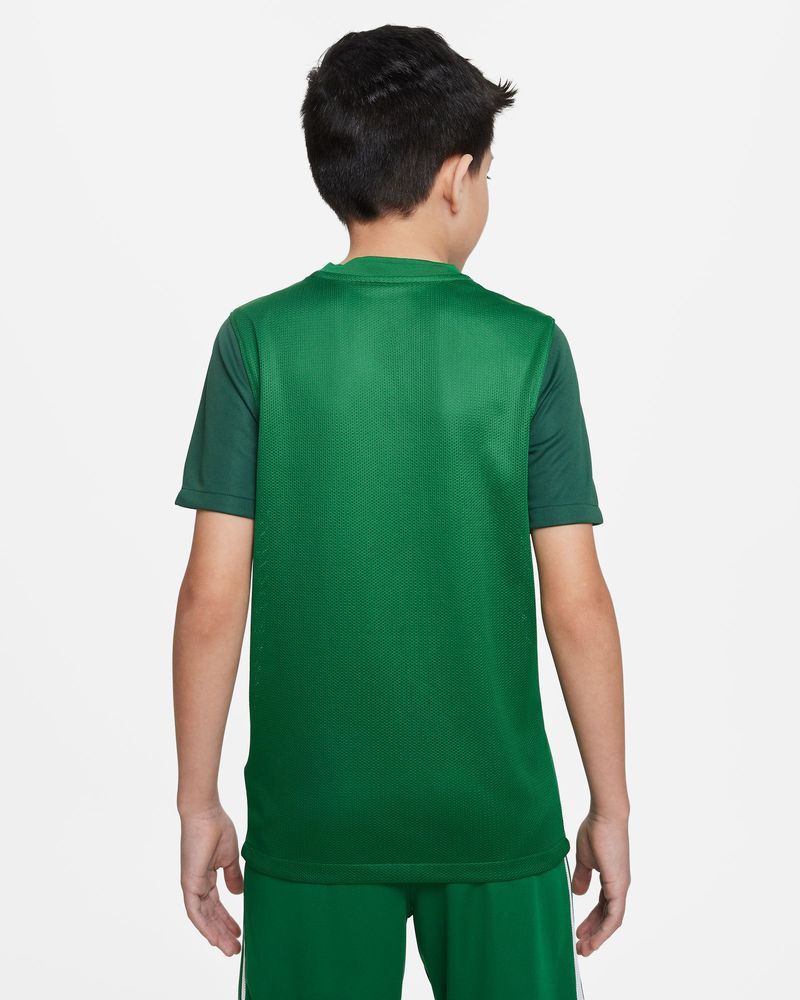 Maillot de football Nike Trophy V Vert pour enfant