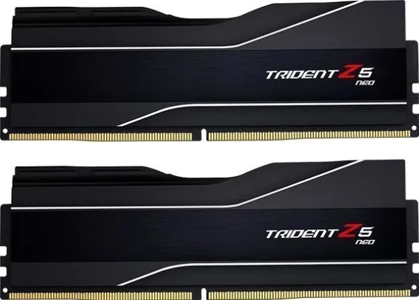 G.Skill Trident Z5 Neo - DDR5 - sæt - 64 GB: 2 x 32 GB - DIMM 288-PIN - 6000 MHz / PC5-48000 - CL30 - 1.4 V - ikke bufferet - ikke-ECC - sort