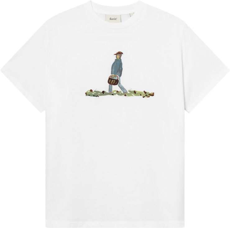 Forét HUNT T-SHIRT White