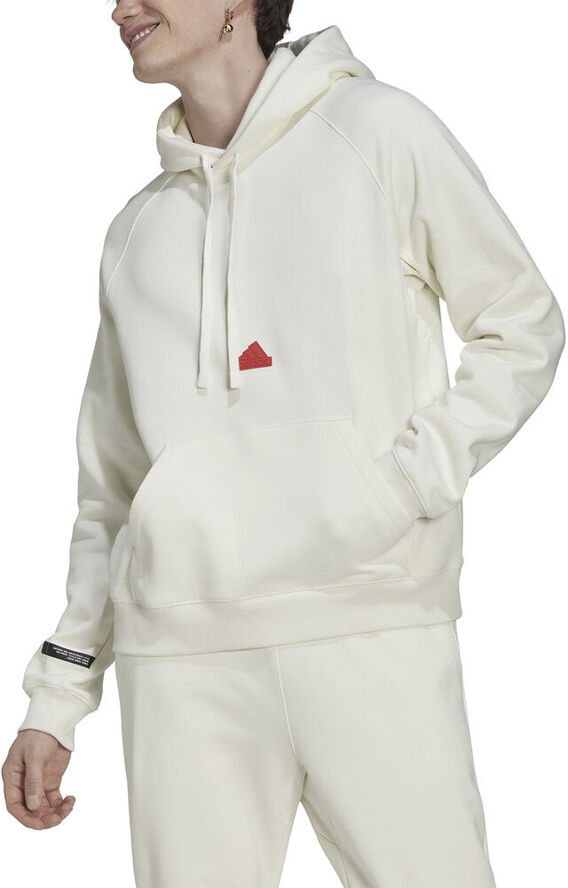 adidas Fleece hættetrøje Hvid