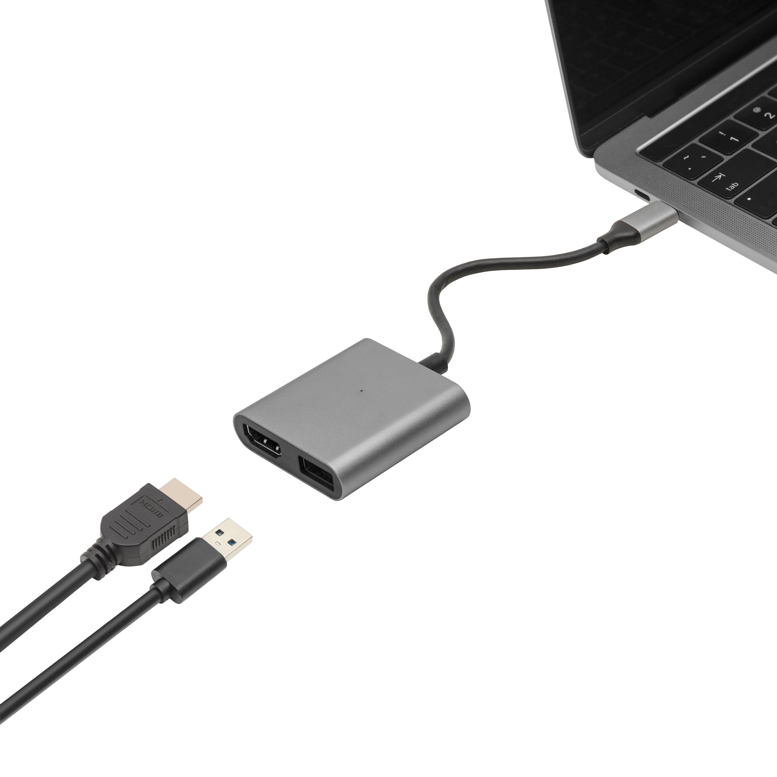 Luxorparts Multiadapter USB-C til HDMI