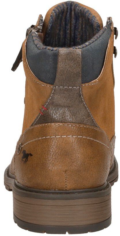 Mustang Heren veterschoenen cognac
